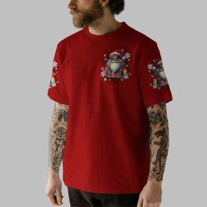 2025 Christmas Old Hippies Dont Die They Just Fade Into Crazy Grandparents Shirt 1