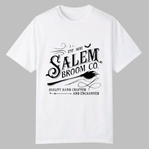 2025 Halloween Witch Salem Broom Co Est 1692 Shirt 0 0