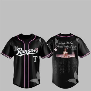 1 Rangers Kali Uchis The Sincerely Tour Jersey 2025