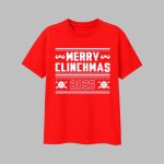 Cincinnati Reds Merry Clinchmas 2025 Shirt
