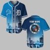 0 Detroit Lions x Tigers Skyline Jersey