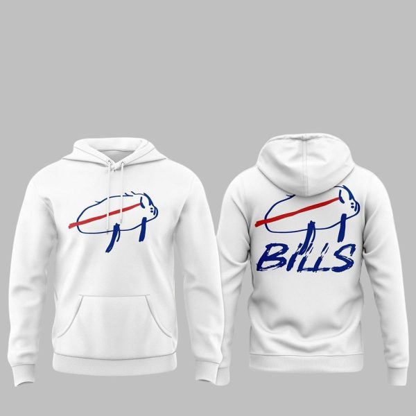 0 Josh Allen Buffalo Bills Charging Potato Hoodie 1