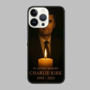 In Loving Memory Charlie Kirk 1993 2025 Phone Case 1 1