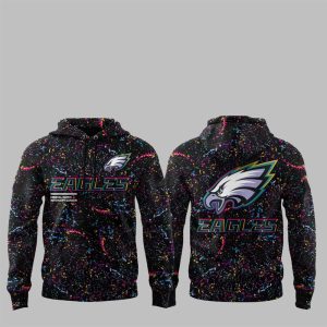 1 Eagles Crucial Catch Intercept Cancer 2025 Hoodie