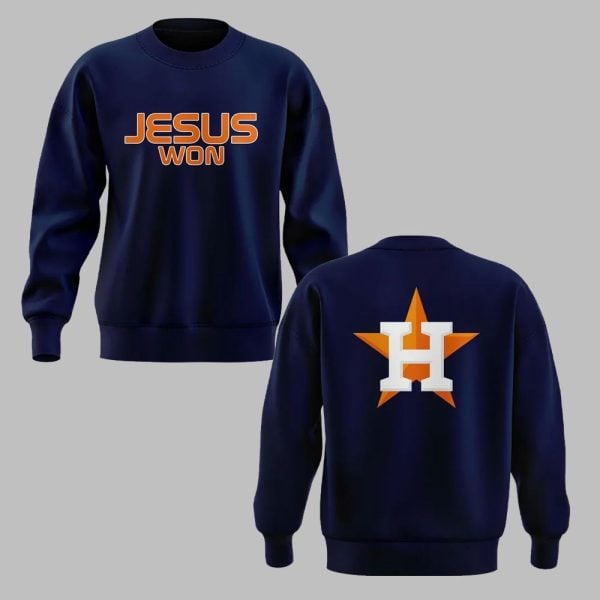 1 2025 Astros Jesus Won Sweatshirt