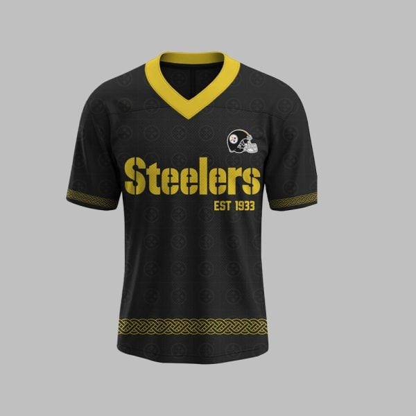 1 Steelers Ireland Heritage 2025 Jersey