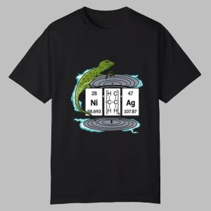 Lizard Chemistry Vinyl Record Shirt 0 0