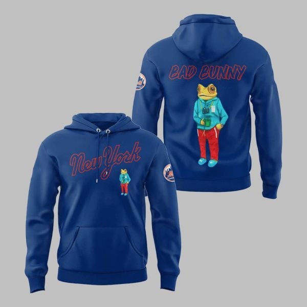 2 2025 NY Mets x Bad Bunny Hoodie