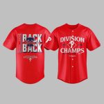2024-2025 Phillies Division Champs Back To Back NL East Champions Jersey