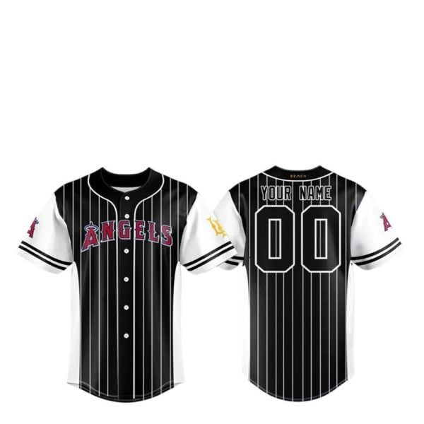 2025 Angels Long Beach State Night At Angel Stadium Jersey 1 2