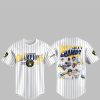 2025 Brewers Division Champions Postseason Jersey 1