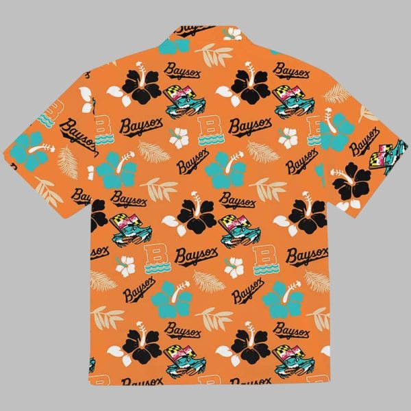 2025 Chesapeake Baysox Island Luau Night Hawaiian Shirt Giveaway 2