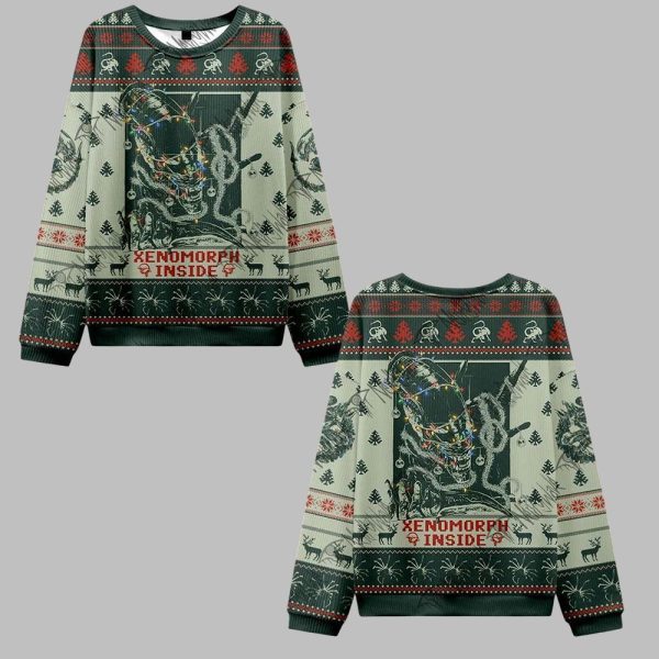 2025 Christmas Alien 426 Ugly Christmas Sweater 0