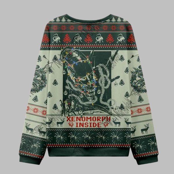 2025 Christmas Alien 426 Ugly Christmas Sweater 1