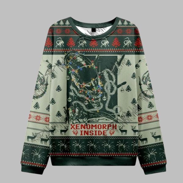 2025 Christmas Alien 426 Ugly Christmas Sweater 2