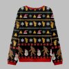2025 Christmas Bigfoot is Coming to Town Ugly Christmas Sweater 2
