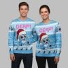 2025 Christmas Derpy Tiger Ugly Christmas Sweater 2