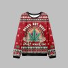 2025 Christmas Drugs Not Hugs Ugly Christmas Sweater 1