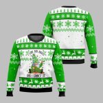2025 Christmas Gnome I Like Big Buds And I Cannot Lie Ugly Christmas Sweater