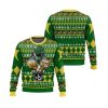 2025 Christmas Green Power Rangers Ugly Christmas Sweater 1 2