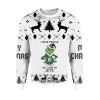 2025 Christmas Grnch I Hate People But I Love My Jets Ugly Christmas Sweater 1 2