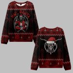 2025 Christmas Hail Santa Ugly Christmas Sweater