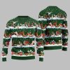 2025 Christmas Hilarious Barnyard Chaos Ugly Christmas Sweater 3