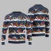 2025 Christmas Hilarious Barnyard Chaos Ugly Christmas Sweater 5