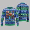 2025 Christmas Hilarious Farm Chicken Ugly Christmas Sweater 1