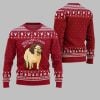 2025 Christmas Horse Neigh ver Looked Better Ugly Christmas Sweater 5