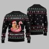 2025 Christmas I Am Dreaming Of A Beer Capybara Ugly Christmas Sweater 2