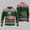 2025 Christmas I Want A Flamingo For Christmas Ugly Christmas Sweater 5