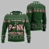 2025 Christmas Im Dreaming Of A Pink Flamingo Ugly Christmas Sweater 2