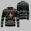 2025 Christmas Jacked Frost Six Pack Santas Helper Ugly Christmas Sweater 2