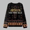 2025 Christmas Jesus has Your Back Ugly Christmas Sweater 2