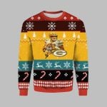 2025 Christmas Jordan Love Packers Ugly Christmas Sweater
