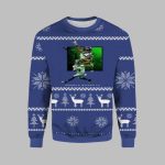 2025 Christmas Kenneth Walker Seahawks Ugly Christmas Sweater