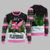 2025 Christmas Lets Flamingle Ugly Christmas Sweater 2