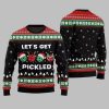 2025 Christmas Lets Get Pickled Ugly Christmas Sweater 2
