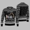 2025 Christmas Live Weird Fake Your Death Ugly Christmas Sweater 2
