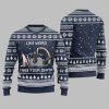 2025 Christmas Live Weird Fake Your Death Ugly Christmas Sweater 3