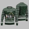 2025 Christmas Live Weird Fake Your Death Ugly Christmas Sweater 5