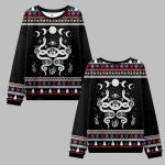 2025 Christmas Lunar Serpent Alchemy Ugly Christmas Sweater