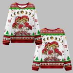 2025 Christmas Magic Mushroom Ugly Christmas Sweater
