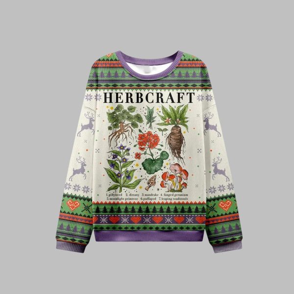 2025 Christmas Magical Herbcraft Ugly Christmas Sweater 2