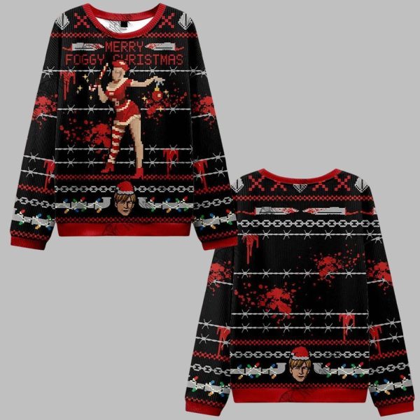 2025 Christmas Merry Foggy Christmas Ugly Sweater 0
