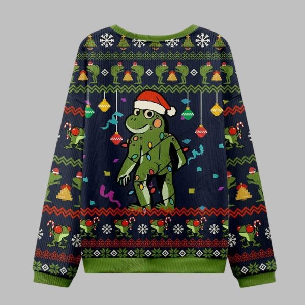 2025 Christmas Merry Frogmas from Loveland Ugly Christmas Sweater 2