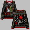 2025 Christmas Merry Krampus Ugly Christmas Sweater 0