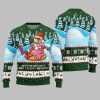 2025 Christmas Naughty List Flamingo Ugly Christmas Sweater 3