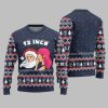 2025 Christmas Naughty Santa 12 Inch Surprise Ugly Christmas Sweater 4